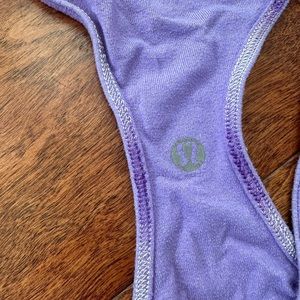 LuLuLemon athletic tank top size 2 - purple - snug fit - used/good condition